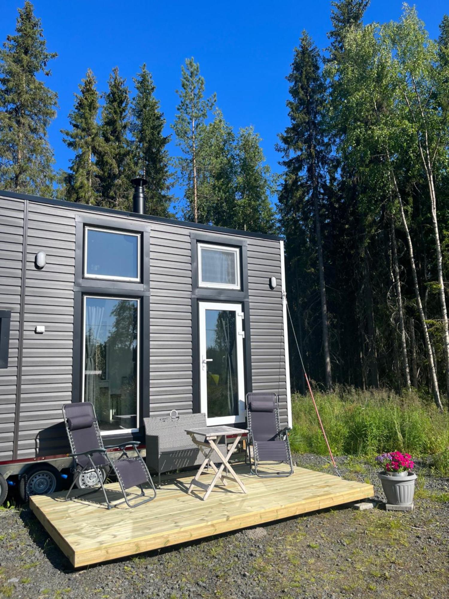 Luxus Tiny House Saagala Villa Tornio Luaran gambar